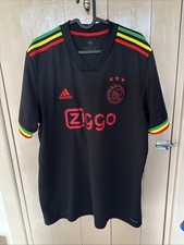 Ajax Three Little Birds Bob Marley 21/22 3rd Kit XL