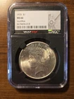 1925 Peace Silver Dollar NGC MS66 VAULTBOX