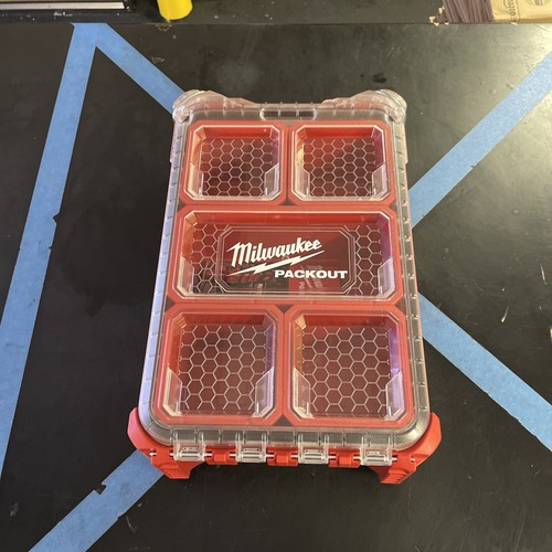 Milwaukee Werkzeug 48-22-8435 Packout Werkzeugkoffer, 5 Fächer, 9-7/8 Zoll Breite x