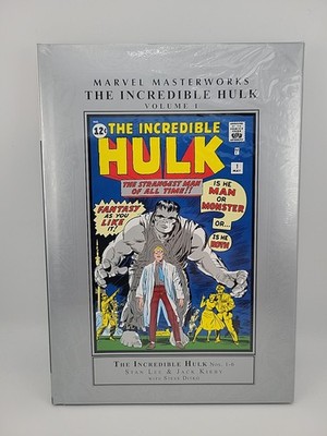 Marvel Masterworks: The Incredible Hulk Vol. 1 Marvel Comics (Hardcover) 