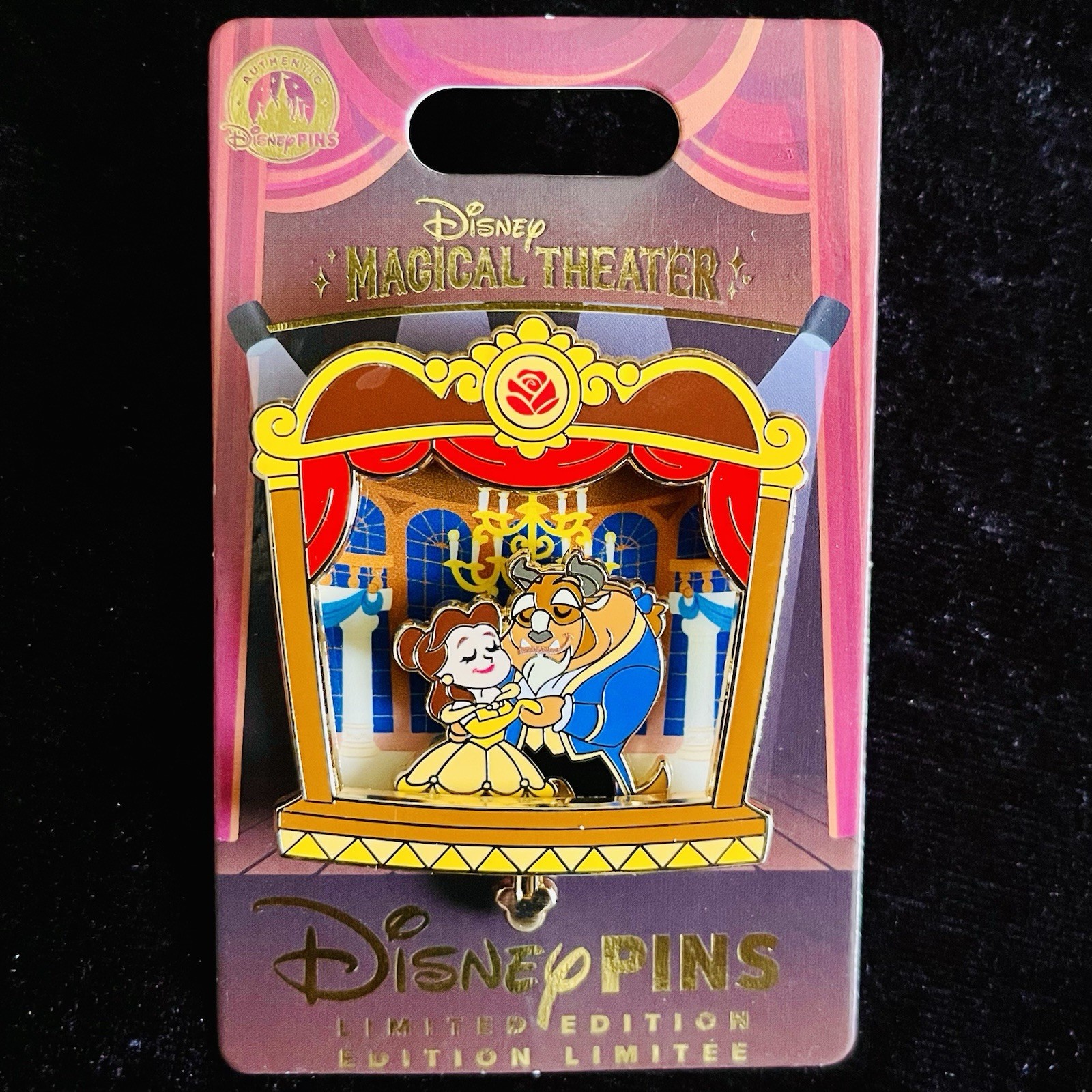 LE Beauty & the Beast Belle Magical Theater Monthly January 1/12 Disney Pin 2026