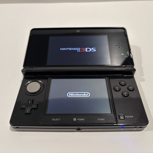 Nintendo 3DS - Cosmo Black - Handheld Console Complete In Box - Picture 20 of 21