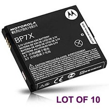 10 Motorola BP7X Extended OEM Battery Lot XPRT MB612 Titanium Droid Pro A957