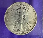 1945 S Walking Liberty Silver Half Dollar United States Coin