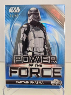 Topps Star Wars 2025 Smugglers Outpost / POF-8 Blue/99 Captain Phasma