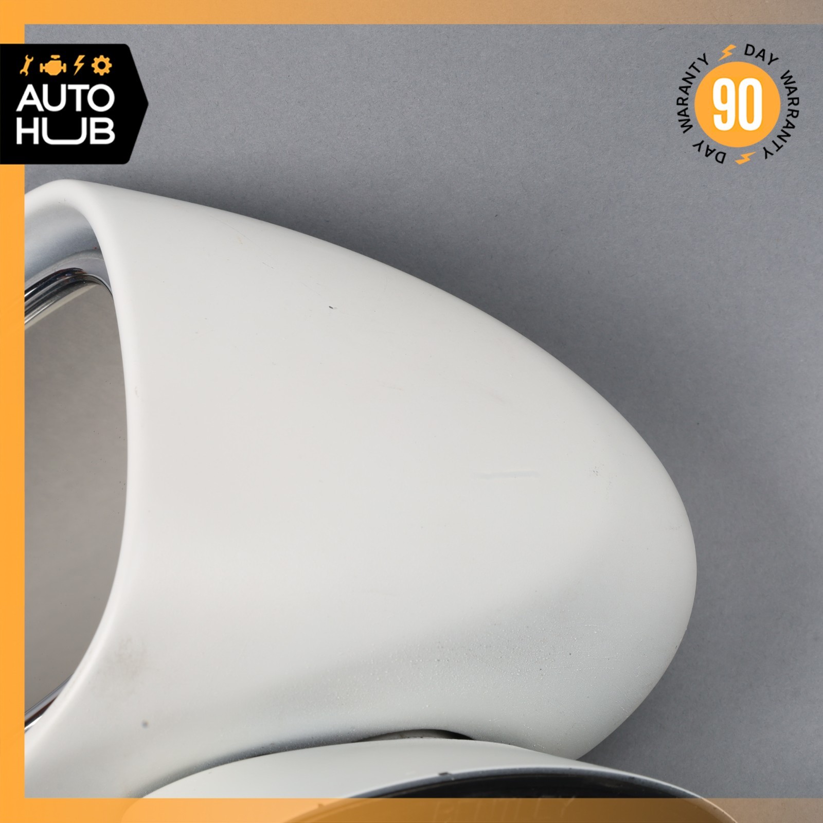 03-09 Bentley Continental GT GTC Left Side Rear View Door Mirror White OEM 87k