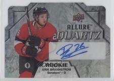 2019-20 Upper Deck Allure Quartz Rookie Auto Erik Brannstrom #AQR-EB Auto ku3