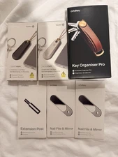 Orbitkey - Key Organiser Pro Leather - Cedar Bundle