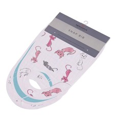 Bamboo Muslin Baby Snap Bibs 3 Pack Dandelion Print