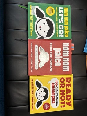Nom Nom Paleo : Lot of 3 Let's Go! Ready Or Not by Michelle Tam and Henry Fong