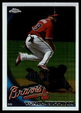 Yunel Escobar 2010 Topps Chrome #49 Braves MLB READ FREE SHIPPING AutographDen