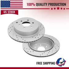 308mm Rear Brake Disc Rotors Set For Nissan Pathfinder 2005 2006 2007 2008-2012