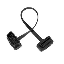 OBD2 Extension Cable - 16 Pin Male to Female OBD 2 Flat Ribbon GPS Tracker