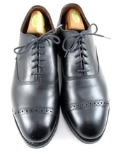 NEW Allen Edmonds "FIFTH AVENUE" Oxfords 10.5(L)&10(R) EEE Black DAINITE (687N)