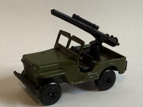 Jeep Matchbox Lesney Superfast 1978 del ejército de Estados Unidos No.38 - Imagen 1 de 14