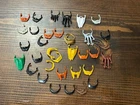Vintage lot of playmobil beards mustache accessories for figures people
