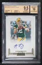 2012 Panini Playbook 12/49 Aaron Rodgers #29 BGS 9.5 GEM MINT Auto uk2