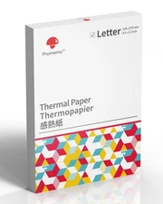Phomemo US Letter Thermal Printer Paper, Advanced Thermal Printing, Phomemo P...