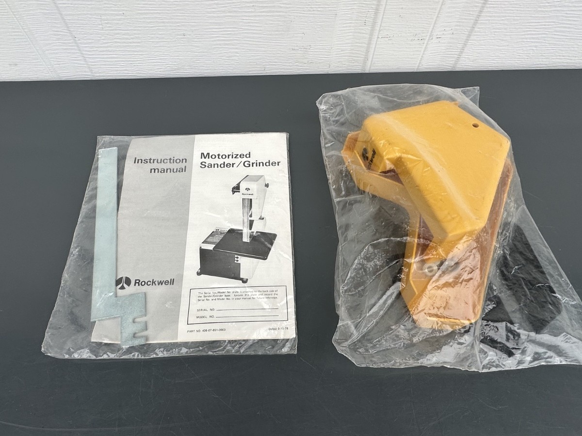 New Parts for Rockwell Model #31-325 Benchtop 1” x 42” Belt Sander