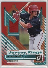 2025 Panini Donruss Prospect Jersey Kings Red 6/99 Seaver King #PJK-SK 0w7