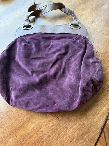 Vintage Juicy Couture Purple Velour Shoulder Bag - Picture 7 of 12