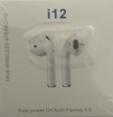 TWS-TRUE-WIRELESS-STEREO i12 EAR BUDS
