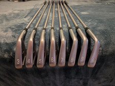 Mizuno JPX 900 Tour Forged 3-PW Iron Set w/KBS C Taper 120 Stiff Flex Steel