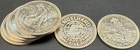 ENGELHARD The American Prospector .999 Fine Silver Round Lot 5oz Bullion 1984-85