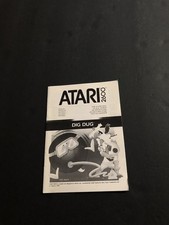 dig dug atari 2600 Manual Only