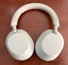 Sony WH-1000XM5 Wireless Noise Cancelling Headphones Platinum Silver GOOD