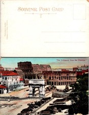 Valentine & Sons Souvenir Postcard The Coliseum from the Palatine Rome Unposted