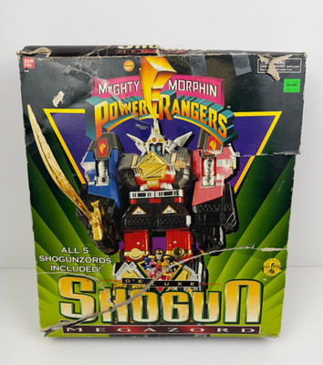 Mighty Morphin Power Rangers Deluxe Shogun Megazord 1995 Bandai in Box