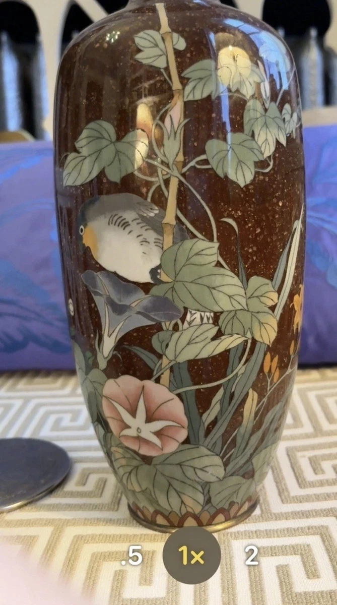古董日本原创古董花瓶| eBay