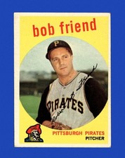 1959 Topps Set-Break #460 Bob Friend EX-EXMINT *GMCARDS*