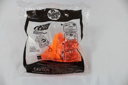 McDonald's Happy Meal Toy Action Man MOUNTAIN EXPLORER Pack Figure 2004 NEW - Picture 2 of 4