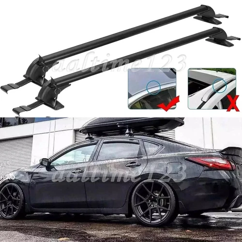 For Nissan Maxima SL Sedan 43.3" Car Top Roof Rack Cross Bar Lock Cargo Luggage