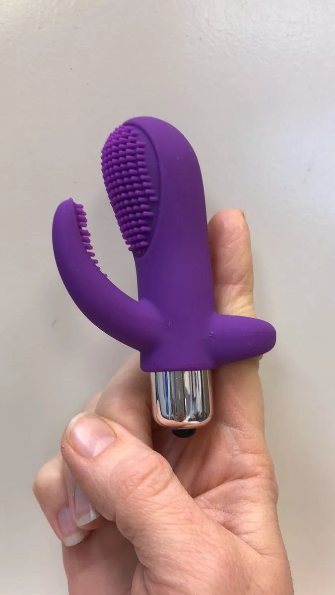 Vibrating Clitoral Finger Massager Vibe Vibrator Orgasm Sex-toys for Women eBay picture photo