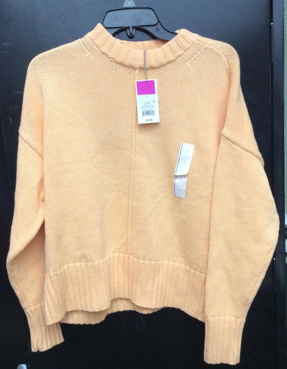 Peach sweater sales