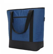 Ozark Trail 50-Can Thermal Insulated Soft Sided Cooler Beach Tote Bag Blue NEW