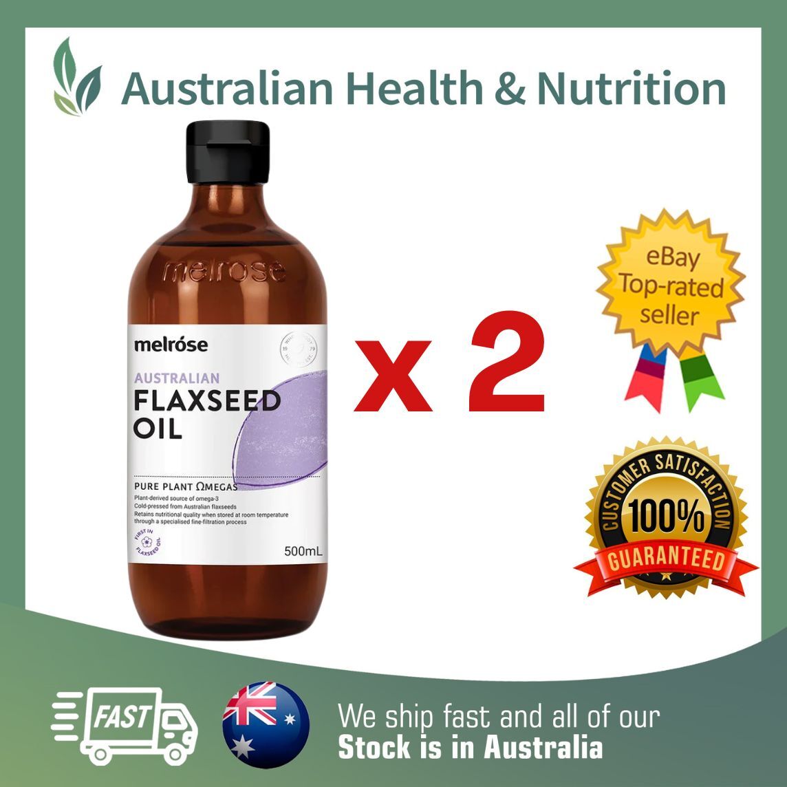 2-x-melrose-australian-flaxseed-oil-500ml-free-same-day-shipping