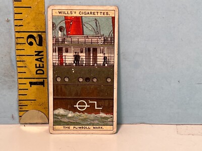 Imperial Tobacco Card Will's Cigarettes Ships Badge: The Plimsoll Mark #84