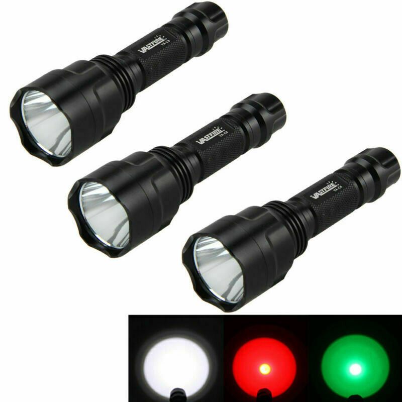 8000LM lamp scope mount gun light lamping hunting air rifle torch