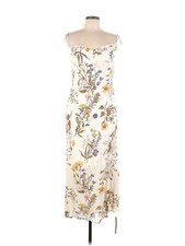 NWT Reformation Kourtney in Frolic Floral Tie Strap Georgette Midi Dress 12