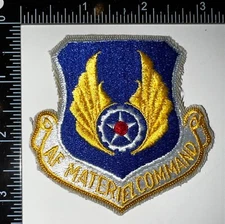 USAF US Air Force Material Command YELLOW LETTERS Patch