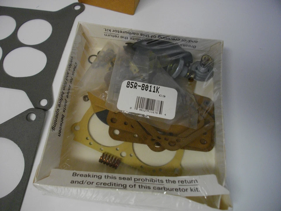 OMC 987313 carburetor repair4 barrel carb kit OEM sterndrive - Image 3 of 4