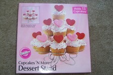 NEW Wilton Cupcakes N More Dessert Stand Holds 13 Cupcakes or Krispy Treats