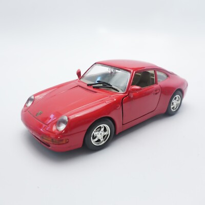 Porsche 911 Carrera 1:24 Red Item# 68021 Porshe Series Collection Die Cast