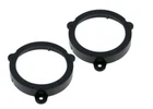 Renault Megane 3 Etc Car Radio Speaker adaptors Spacers  Mount trims 130mm