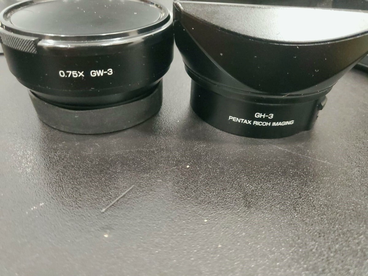 Ricoh GW-3 Wide Angle Conversion Lens w/ GH-3 Hood Adapter
