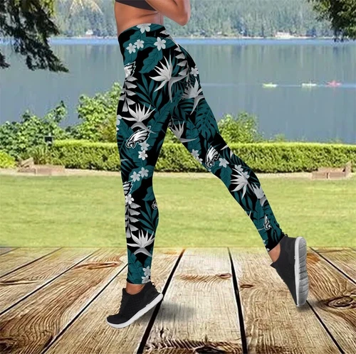 Philadelphias Football Leggings Yoga Pants Gifts, Eagle Hawaii Football Leggings, Game Day Football Leggings